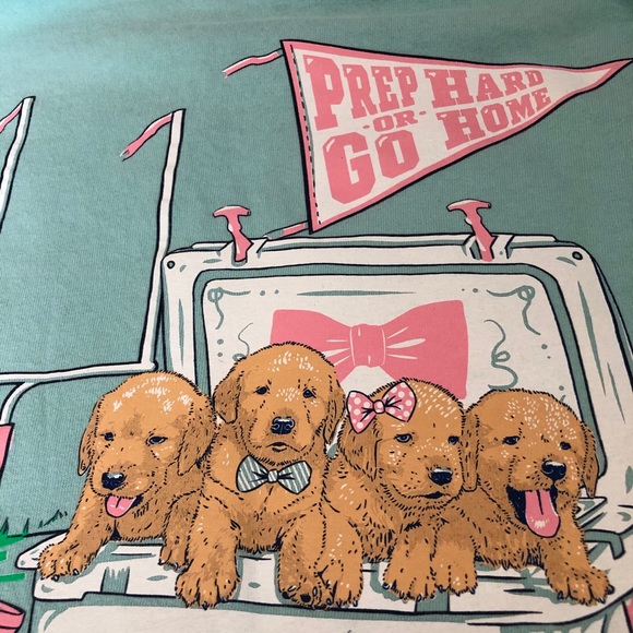 Simply Southern Long Sleeve tailgate sports tee shirt football Womens medium - Picture 4 of 10